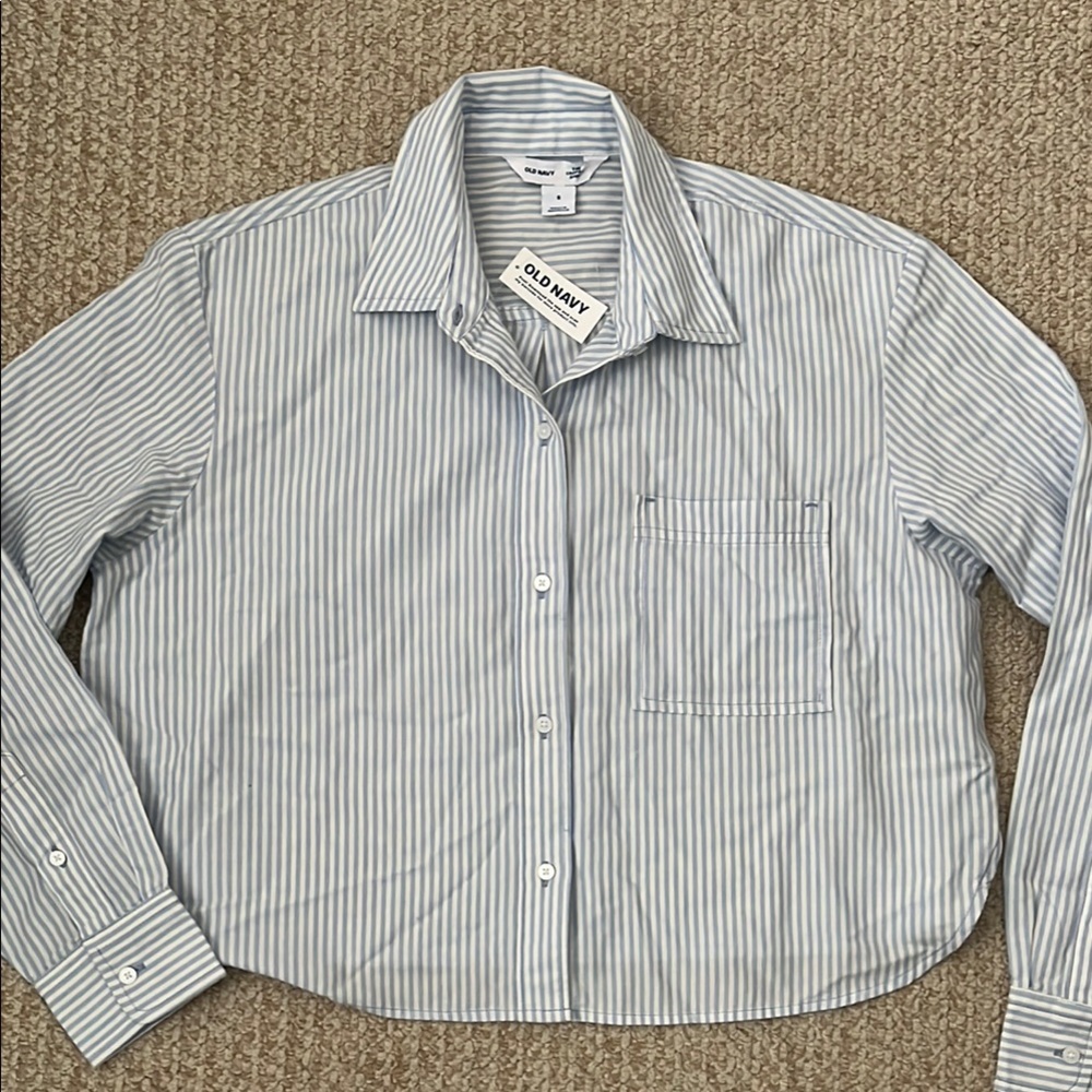 NWT Old Navy Cropped Shirt